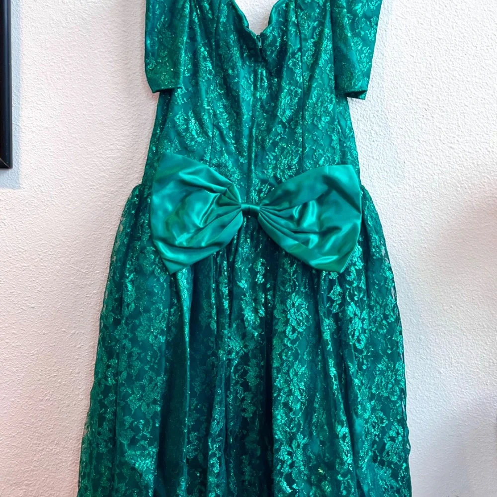 Vintage Gunne Sax by Jessica McClintock  Dress, Size13/14 -RESERVED for Malinda - Picture 7 of 8